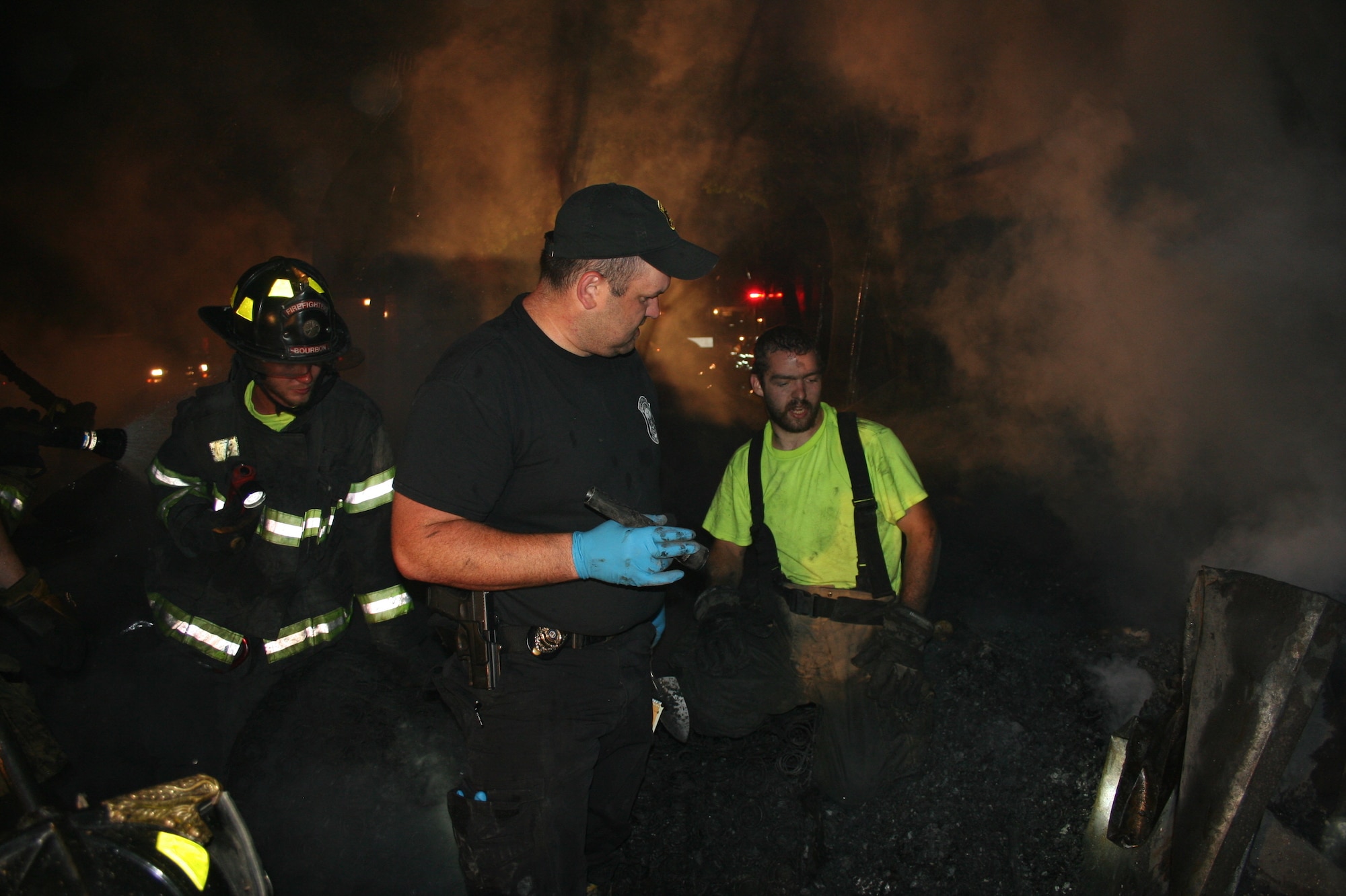 on scene fire commander training